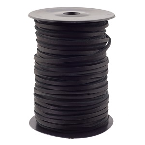 Nahkpael 3,5 mm, must